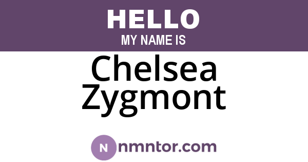 Chelsea Zygmont