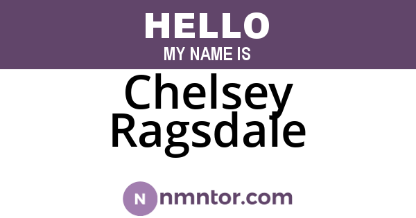 Chelsey Ragsdale