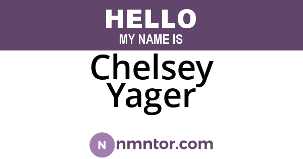 Chelsey Yager