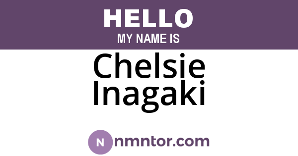 Chelsie Inagaki
