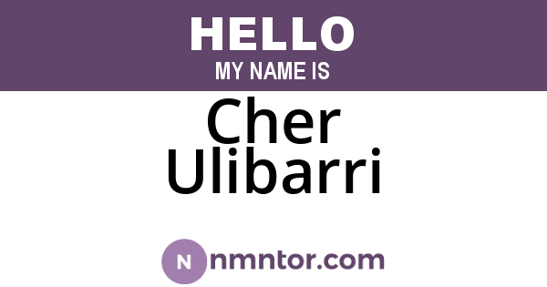 Cher Ulibarri