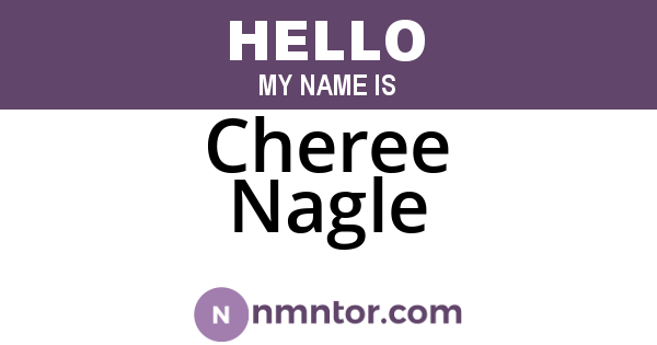 Cheree Nagle