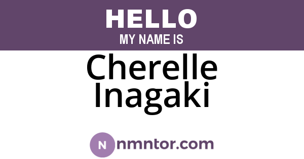 Cherelle Inagaki