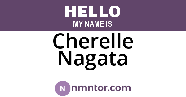 Cherelle Nagata