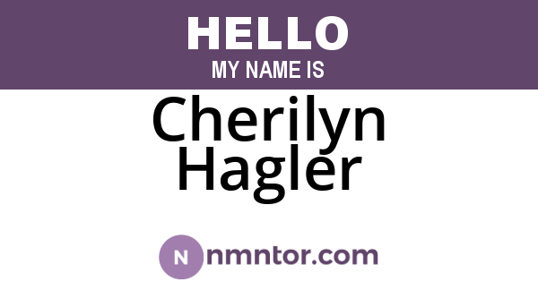 Cherilyn Hagler