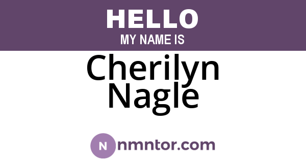 Cherilyn Nagle