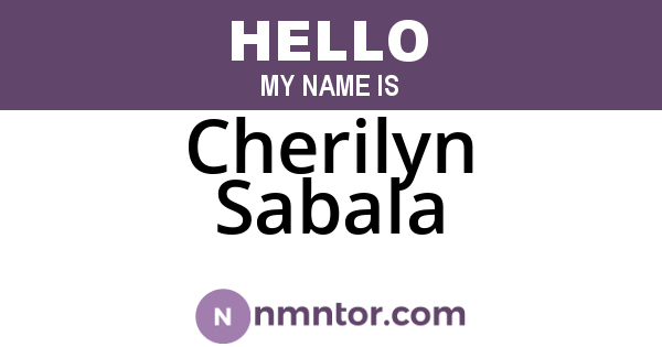 Cherilyn Sabala