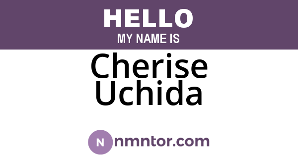 Cherise Uchida