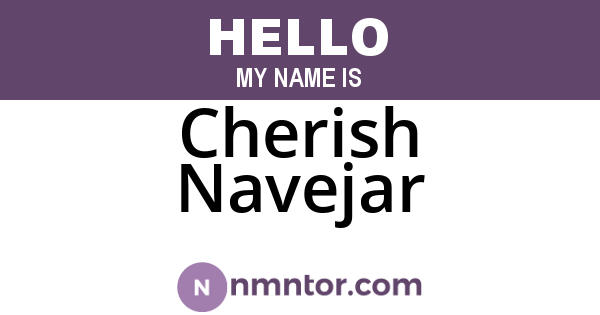 Cherish Navejar