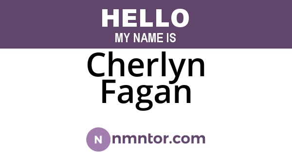 Cherlyn Fagan