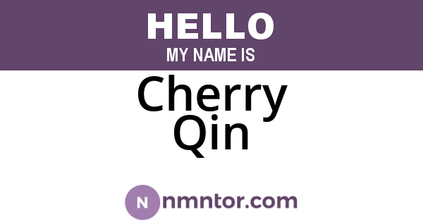 Cherry Qin