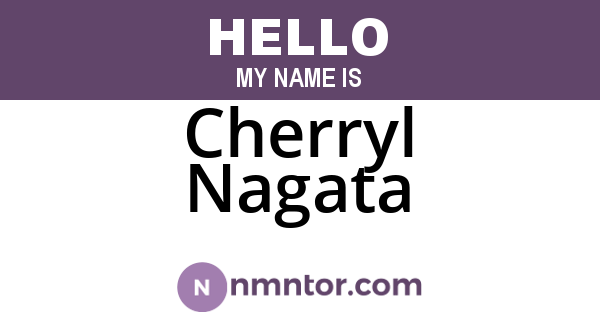 Cherryl Nagata