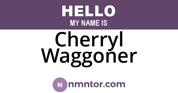 Cherryl Waggoner