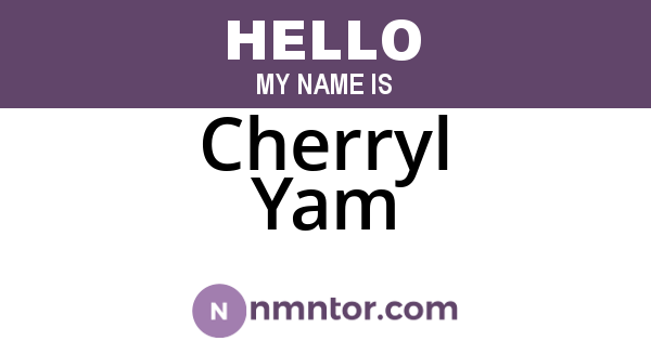 Cherryl Yam