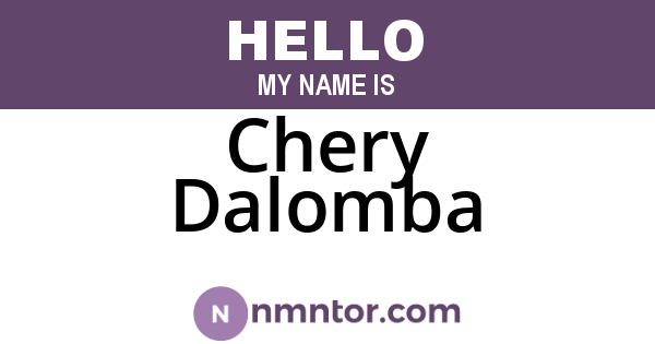 Chery Dalomba