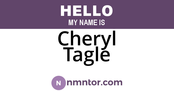 Cheryl Tagle