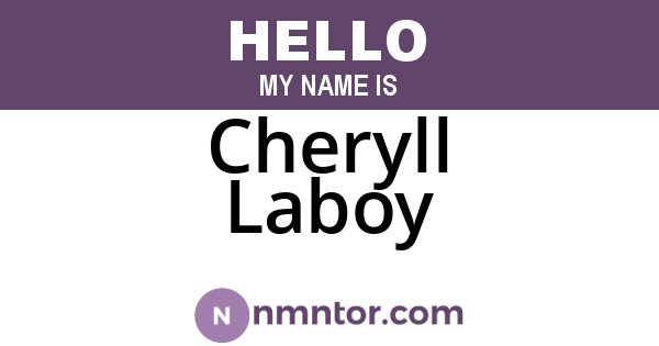 Cheryll Laboy