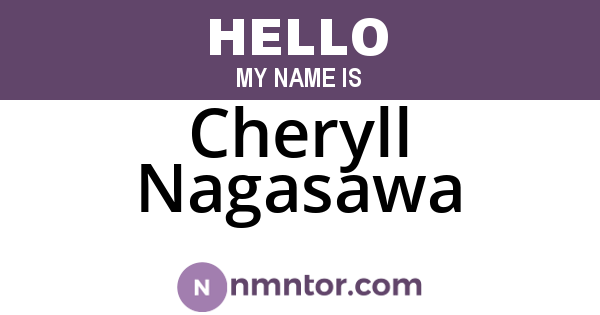 Cheryll Nagasawa