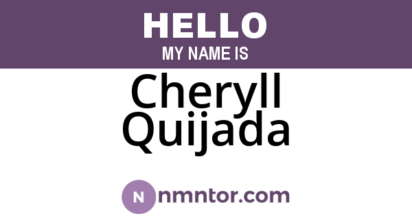 Cheryll Quijada