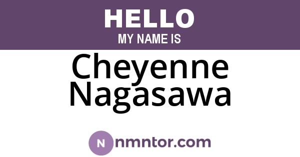 Cheyenne Nagasawa