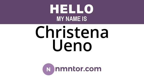 Christena Ueno