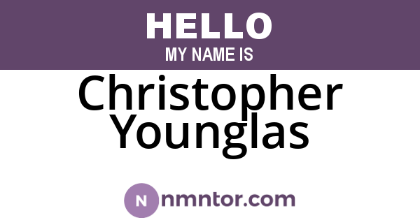 Christopher Younglas