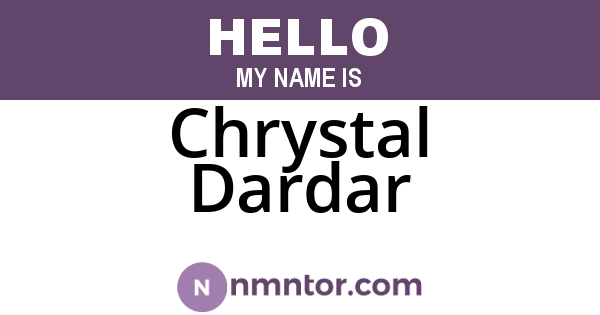 Chrystal Dardar