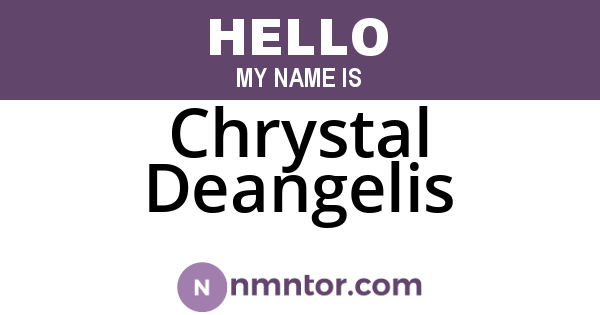 Chrystal Deangelis