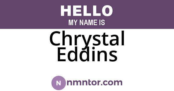 Chrystal Eddins