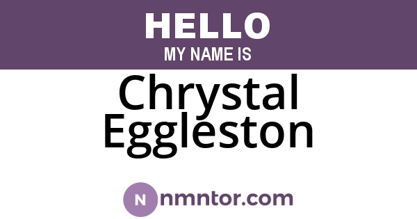 Chrystal Eggleston