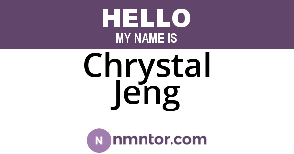 Chrystal Jeng