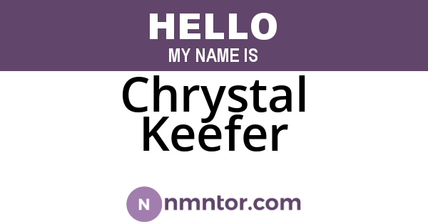 Chrystal Keefer