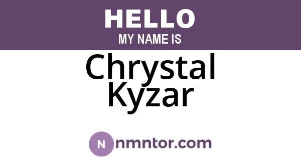 Chrystal Kyzar