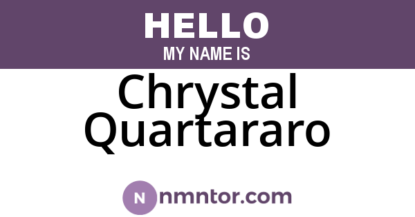 Chrystal Quartararo