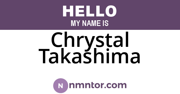 Chrystal Takashima