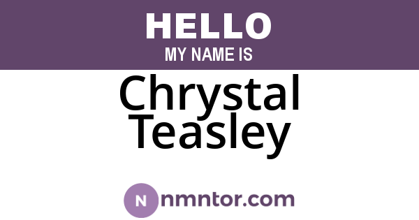 Chrystal Teasley