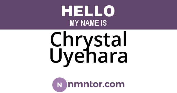Chrystal Uyehara