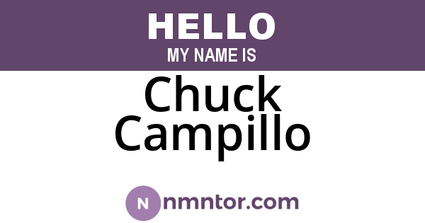Chuck Campillo