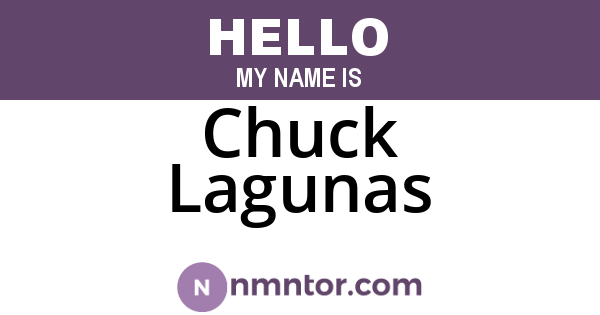 Chuck Lagunas