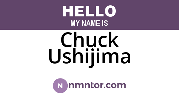 Chuck Ushijima