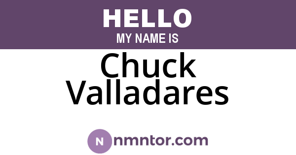 Chuck Valladares