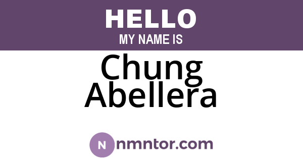 Chung Abellera