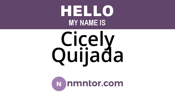 Cicely Quijada