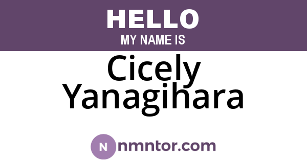 Cicely Yanagihara