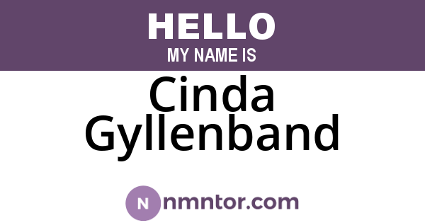 Cinda Gyllenband
