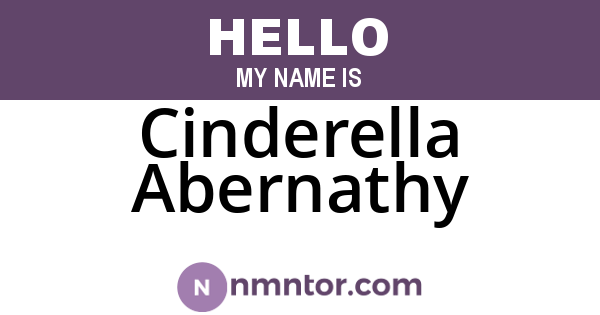 Cinderella Abernathy