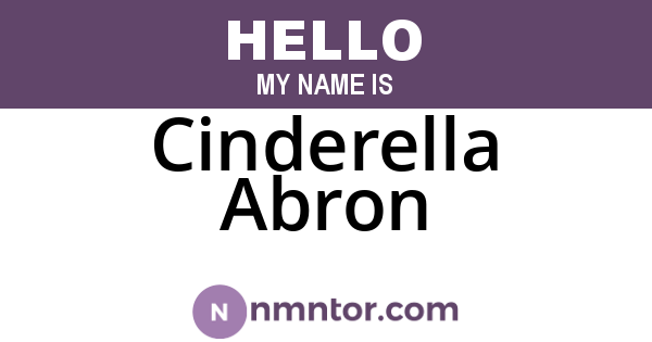 Cinderella Abron