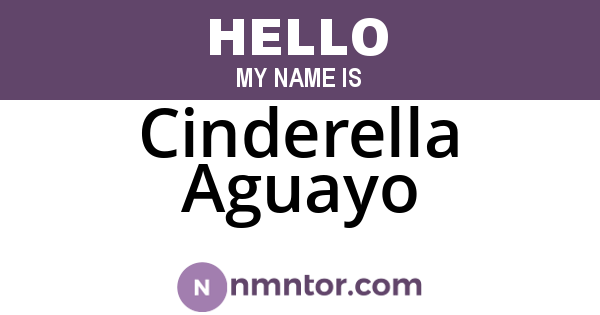 Cinderella Aguayo