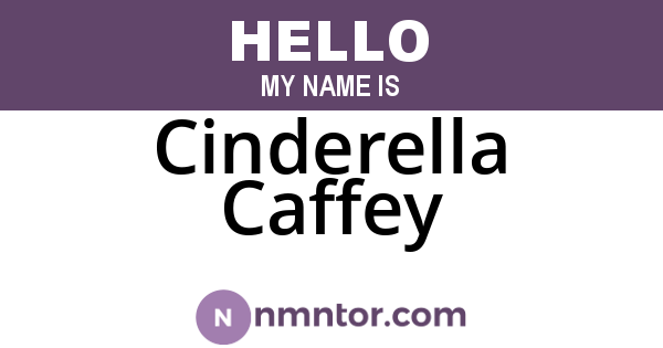 Cinderella Caffey