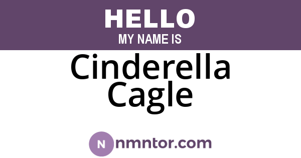 Cinderella Cagle